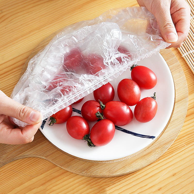 Reusable Produce Bag - Tampas de armazenamento de alimentos descartáveis