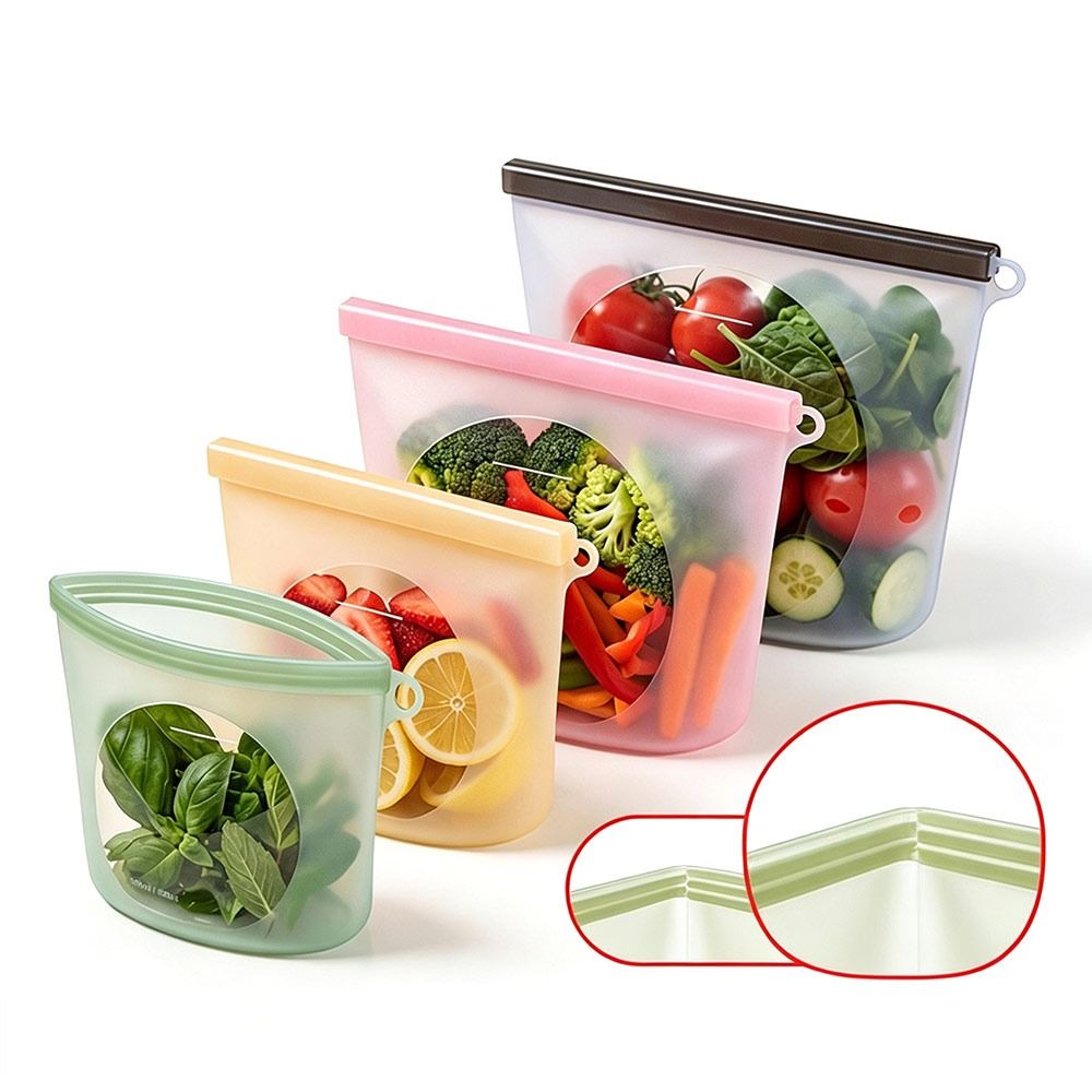 Reusable Produce Bag - Saco de Silicone para Conservação de