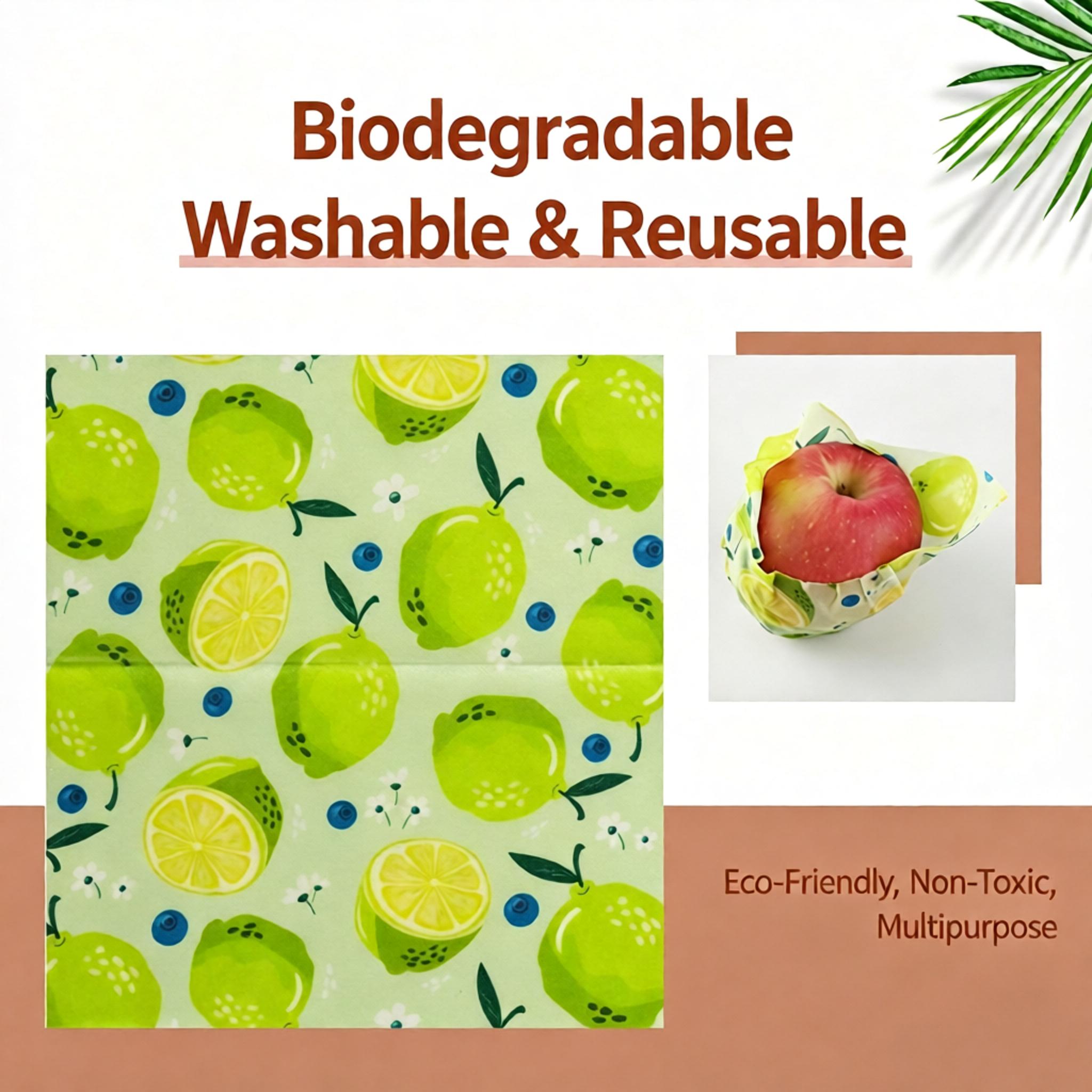 Envoltório de alimentos de cer - Reusable Produce Bag avaliação e preço