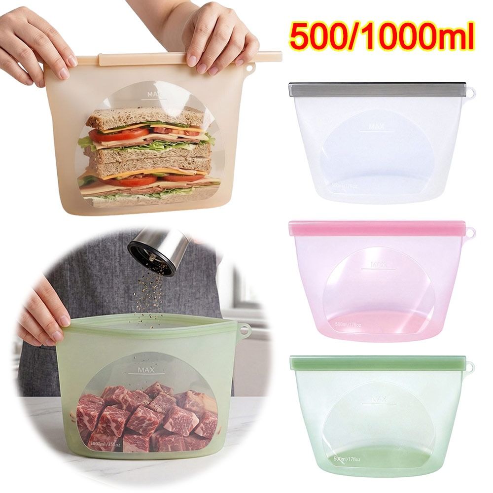 Saco de Silicone para Conserva - Reusable Produce Bag avaliação e preço