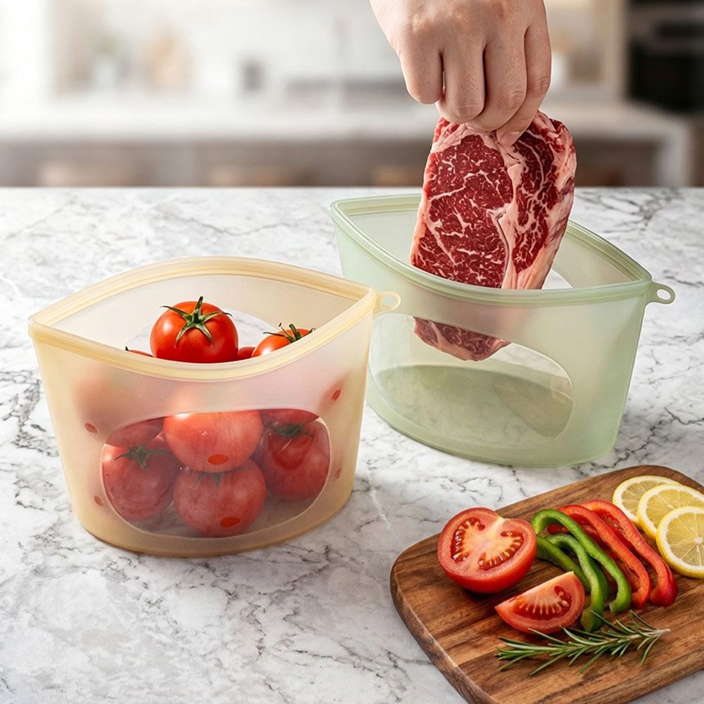 Saco de Silicone para Conserva - Reusable Produce Bag avaliação e preço