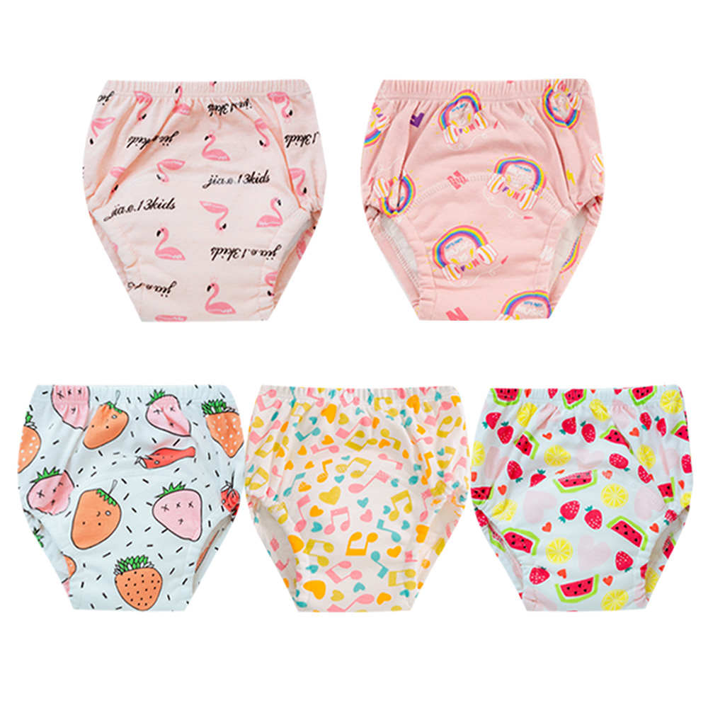 5 Peças de Calcinhas de Treina - Cloth Diaper Insert avaliação e preço