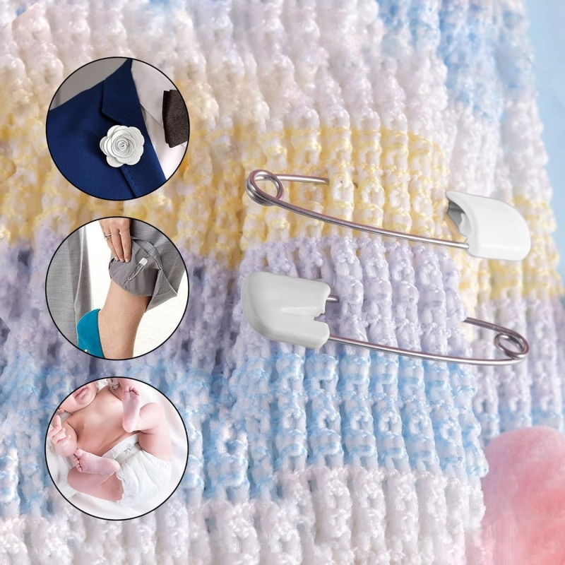 50 Peças/lote Alfinetes de Seg - Cloth Diaper Insert avaliação e preço