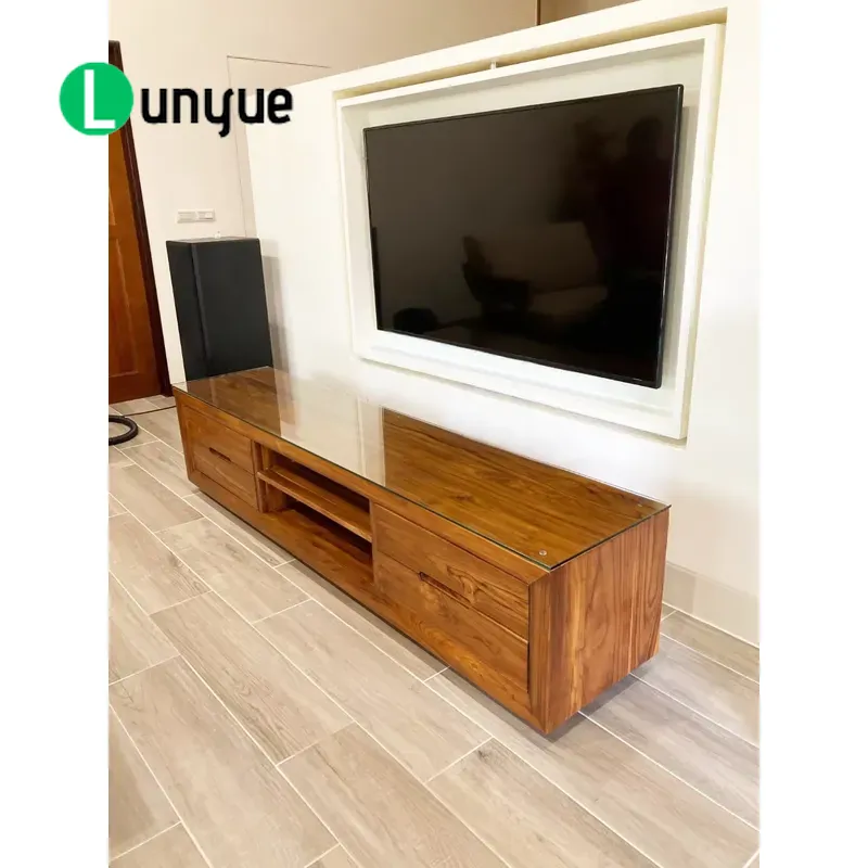Armário de TV Moderno em Teca  - Sustainable Living Design avaliação e preço