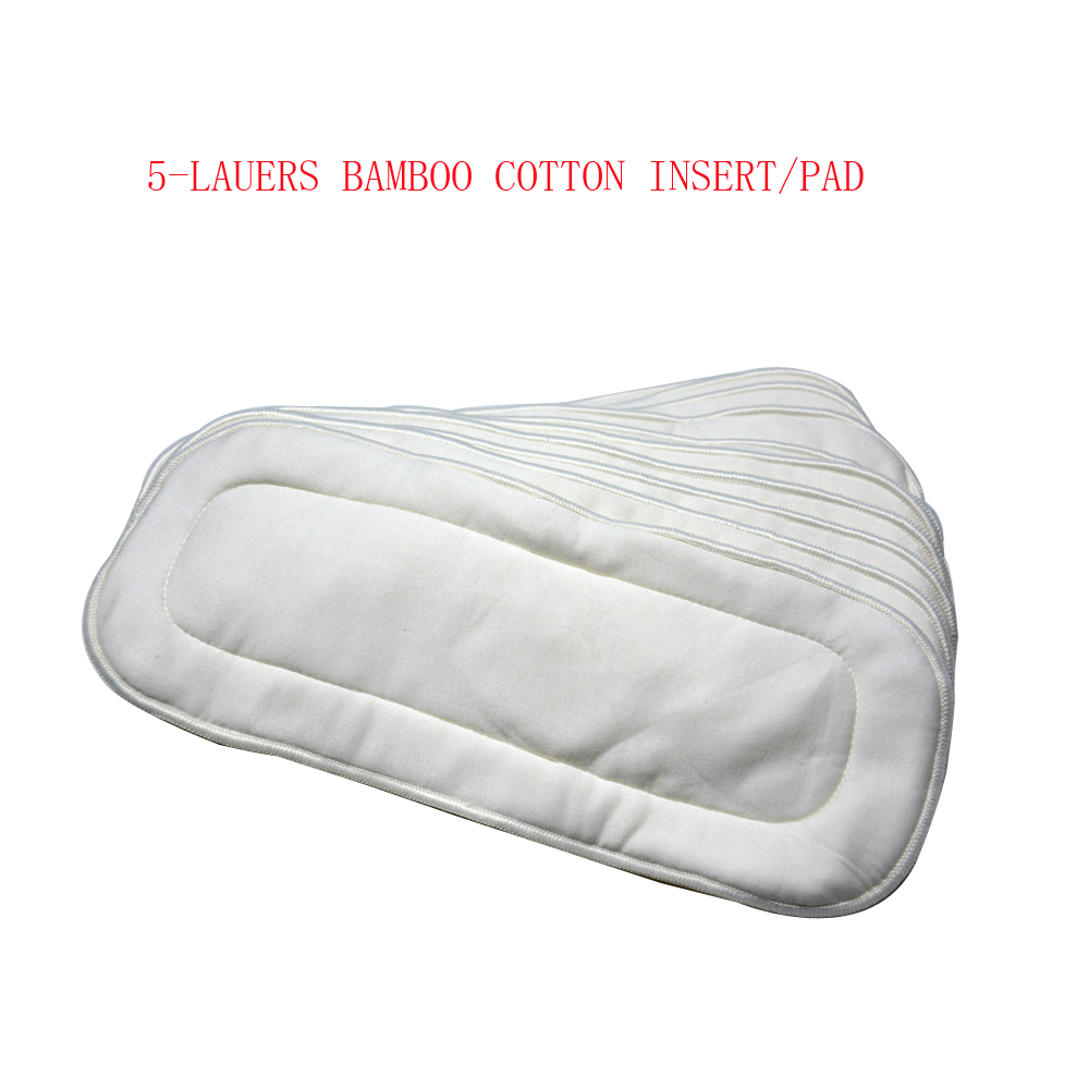 Forros de algodão de bambu org - Cloth Diaper Insert avaliação e preço