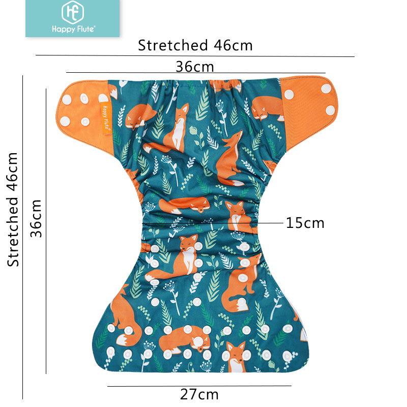HappyFlute 8 fraldas + 8 inser - Cloth Diaper Insert avaliação e preço